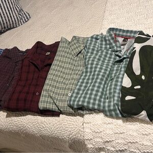 men’s short sleeve button down shirts